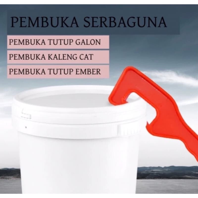 Alat Pembuka Kaleng Cat Serbaguna / Alat Pembuka Air Galon Ember Cat