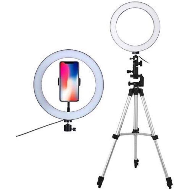 Paket Komplit Ringlight 33cm Pack + Tripod 3110 Pack Make Up Vlog Selfie