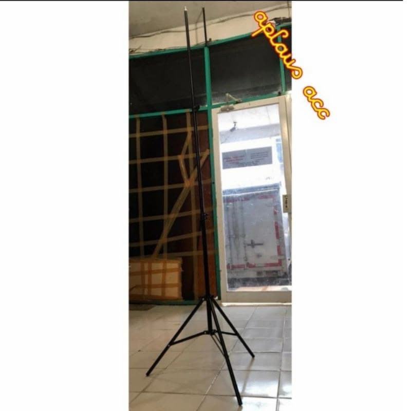 (GROSIRAN) Tripod 2.1Meter Besi + Pack