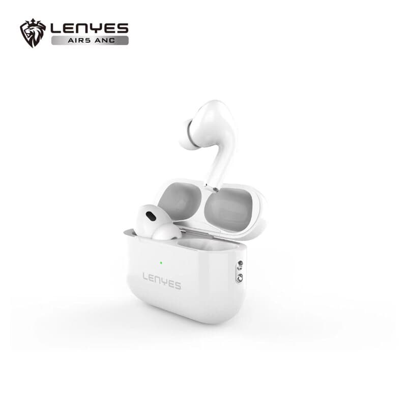 LENYES AIR 5 ANC TWS Wireless Earbuds Bluetooth 5.3 Smart Touch Hifi Stereo Earphone