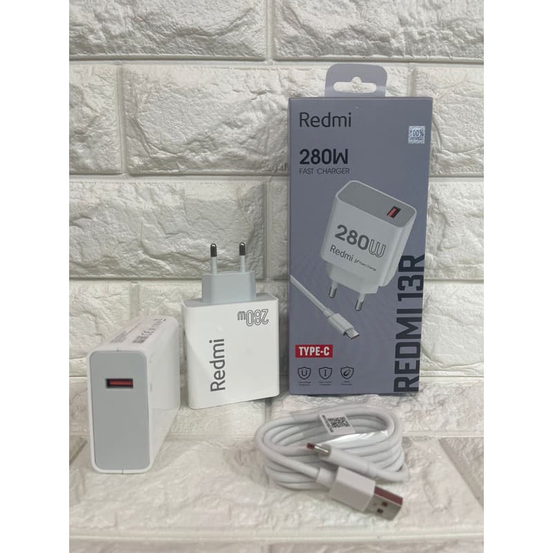 Charger Casan Ori REDMI 13R 280W Support FastCharging