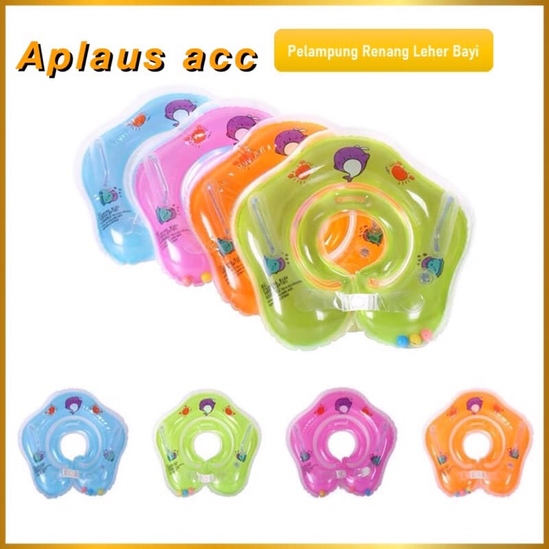 Pelampung Leher Bayi Ban Renang Bayi Neck Ring Baby Pelampung Renang