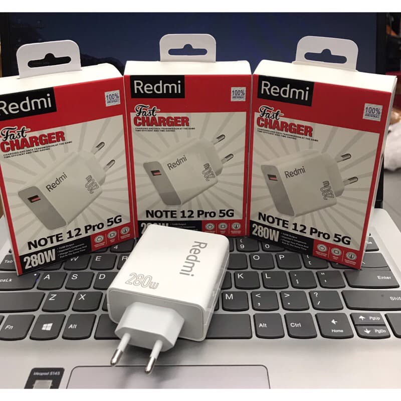 Batok Ori 100% REDMI NOTE 12 PRO 5G 280W Support FastCharging