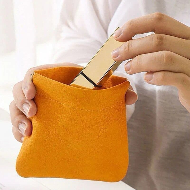 Tas Penyimpanan Lipstick Kosmetik Mini Pouch Tas Portable Serbaguna