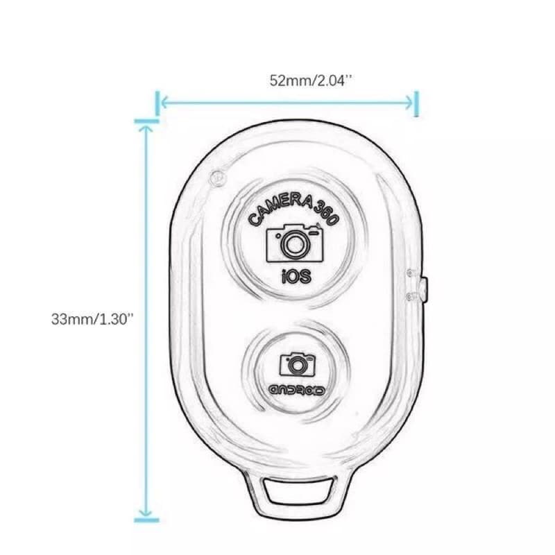 Tomsis Bluetooth Remote Control Selfie Universal For Android & IOS
