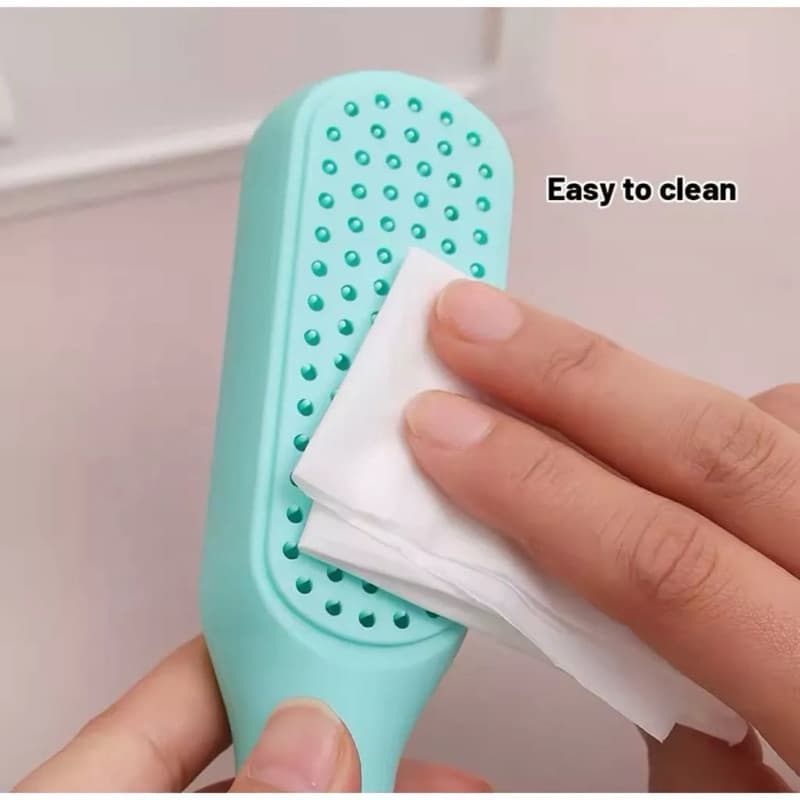 Sisir Rambut Anti Kusut Magic Comb Sisir Rambut Halus Teleskopik Anti Rontok