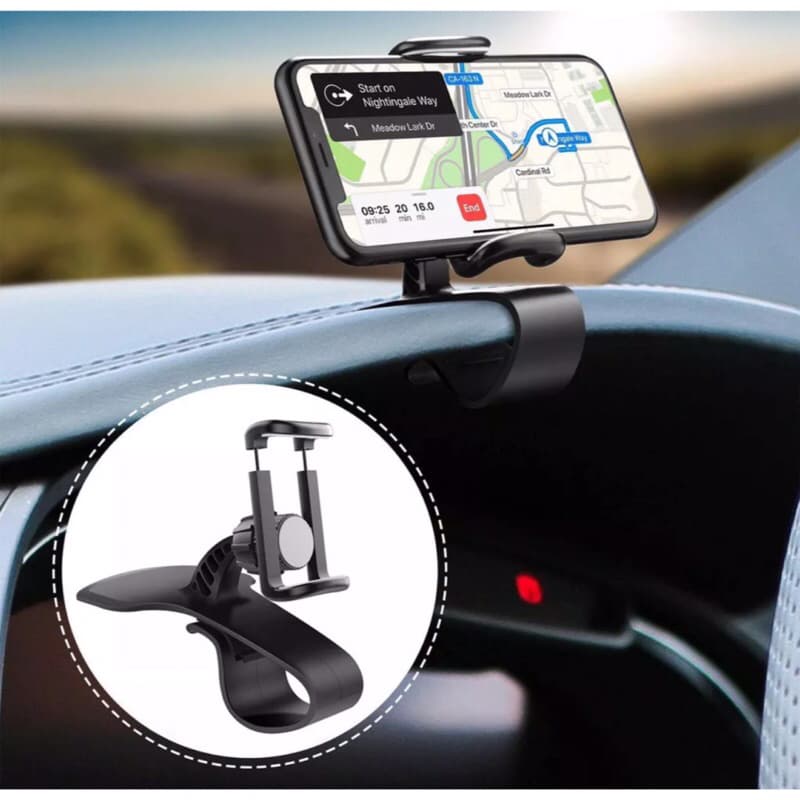 3in1 Car Holder Hp Mobil HD-35 Car Phone Holder Stand Murah Smartphone HD35