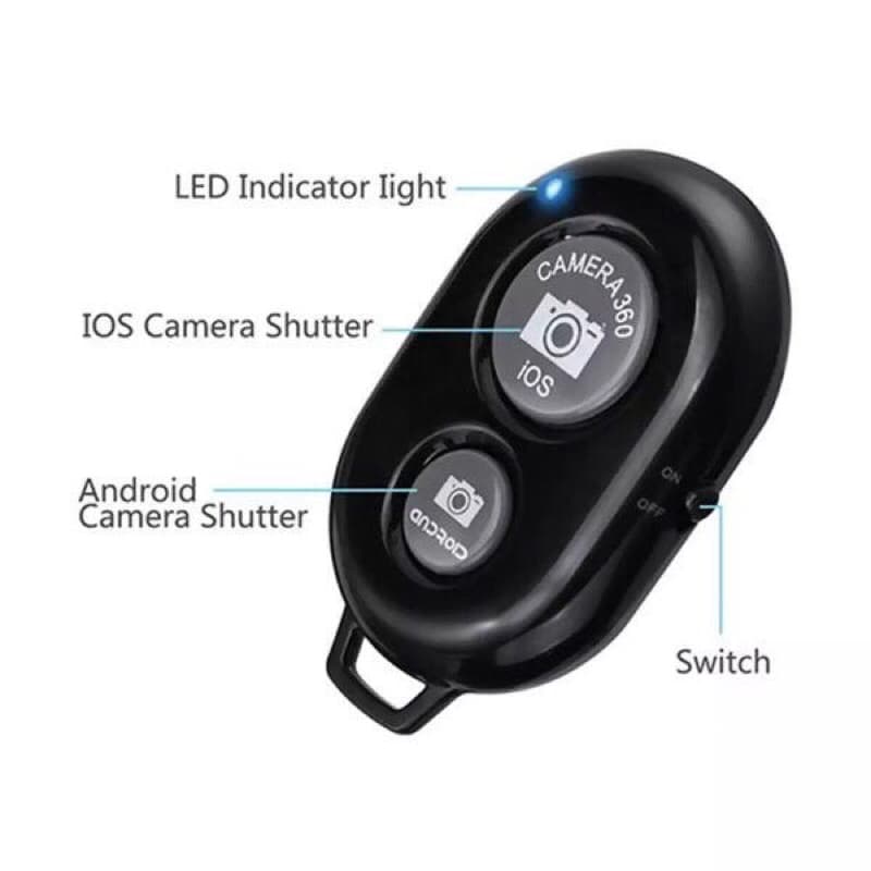 Tomsis Bluetooth Remote Control Selfie Universal For Android & IOS
