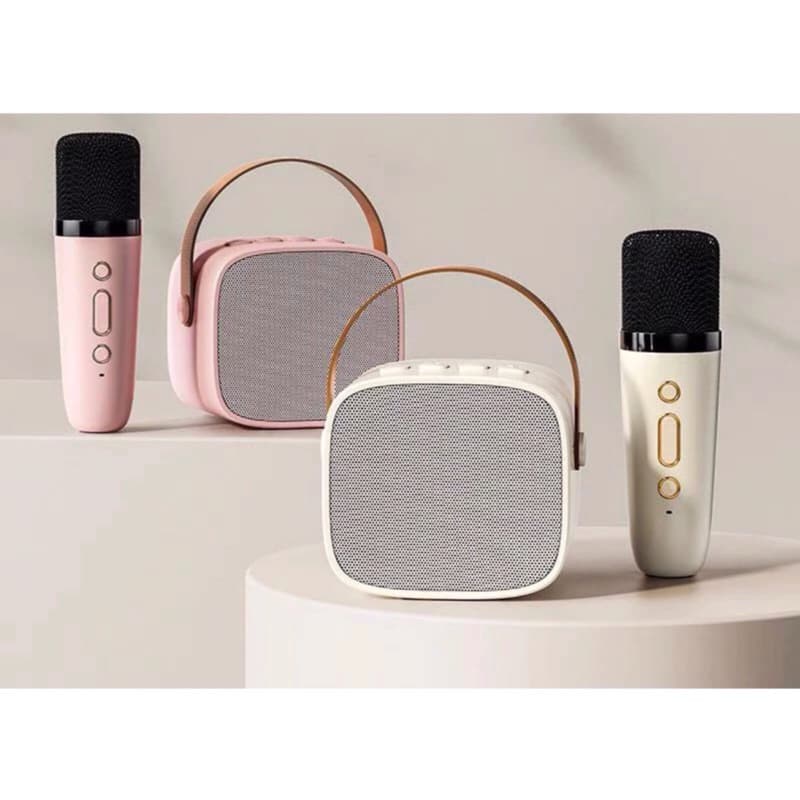 Speaker Bluetooth K1 Portable + Mic Bluetooth Speaker Mini Set Full Bass