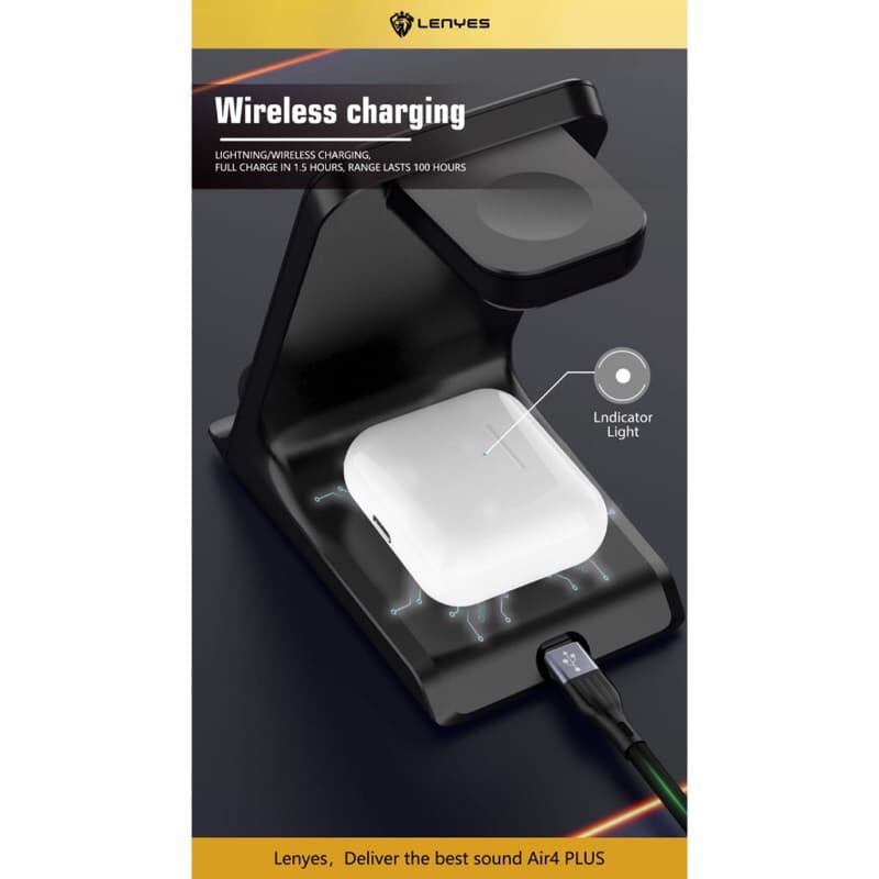 LENYES AIR 4 PLUS & AIR PLUS SE TWS wireless bluetooth 5.1 earbuds smart touch earphone original