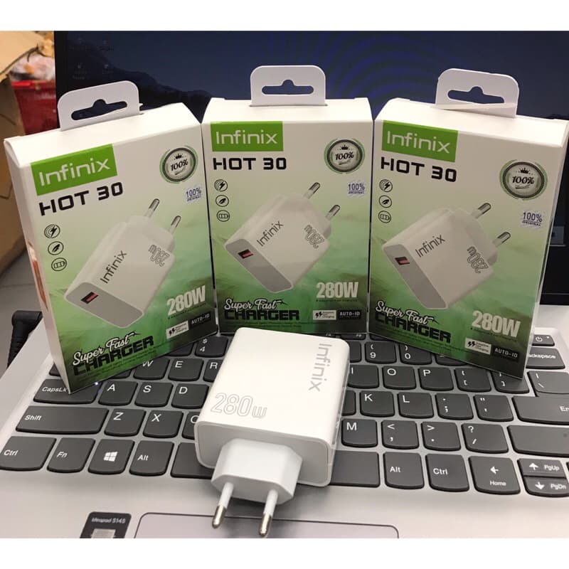 Batok Ori 100% Infinix HOT 30 280W Support FastCharging