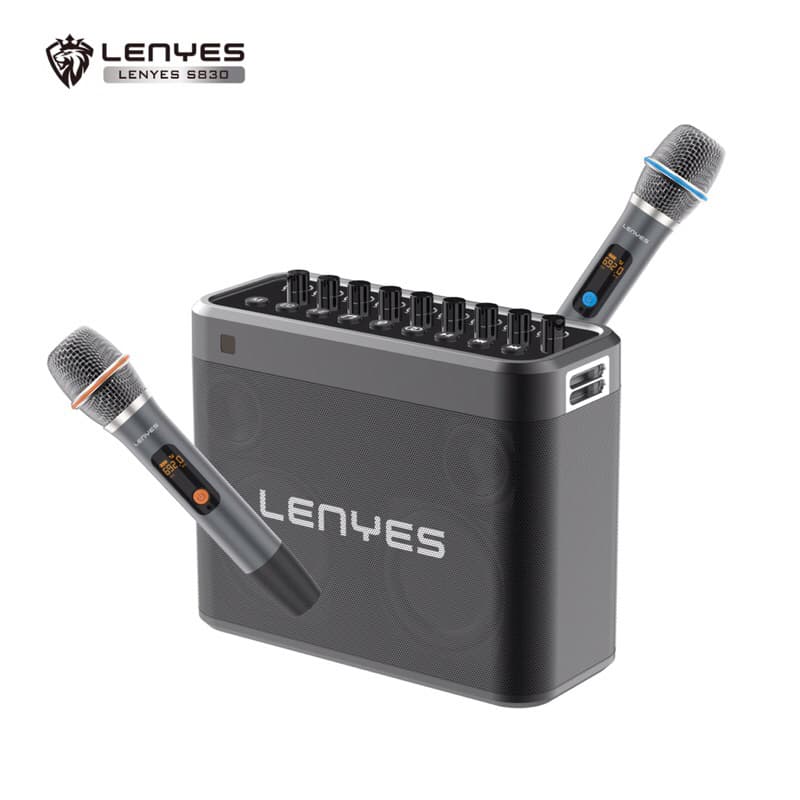 Speaker Bluetooth Lenyes S830 Karaoke Party Speaker Wireless 5.0 TWS