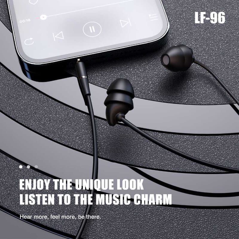 LENYES LF96 Headset In Ear Hifi Stereo Earphone With Microphone 3.5mm