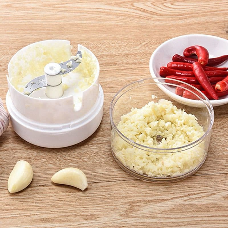 Mini Food Chopper / Blender Tarik Tangan Manual / Speedy Chopper/ Alat Pemotong Giling Blender Cincang Potong Bawang Sayuran Daging / Blender Mini