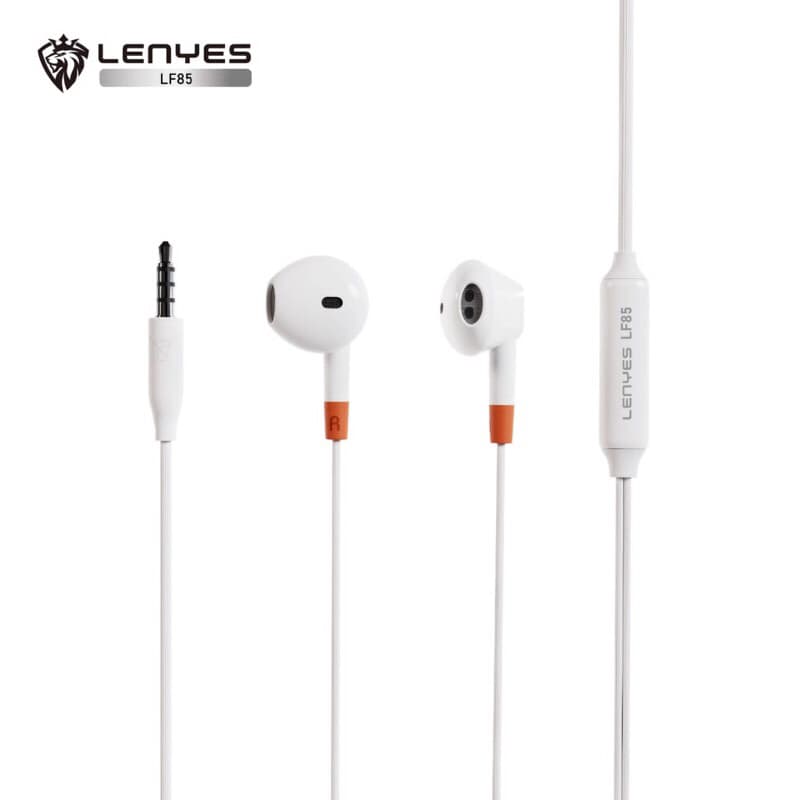 LENYES LF85 Headset In Ear Hifi Stereo Earphone Extra Bass With Handsfree Microphone 3.5mm