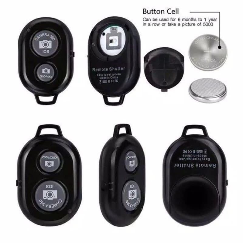 Tomsis Bluetooth Remote Control Selfie Universal For Android & IOS