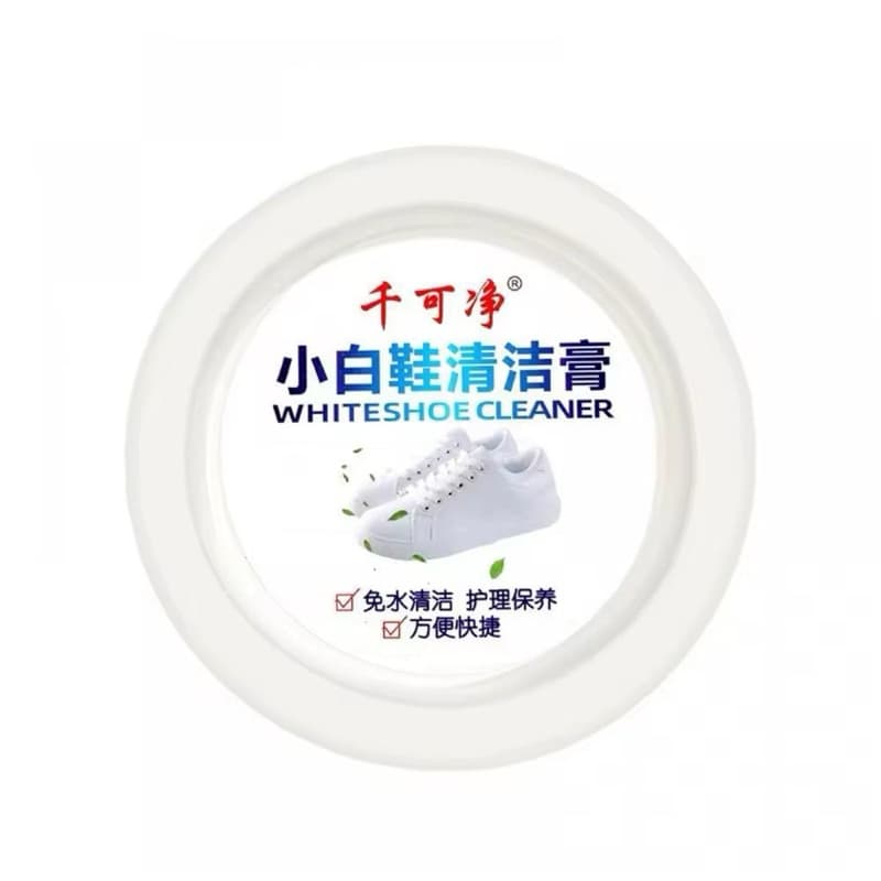 Krim Pemutih Sepatu 120G + Spons Cream Pembersih Sepatu White Shoes Cleaner