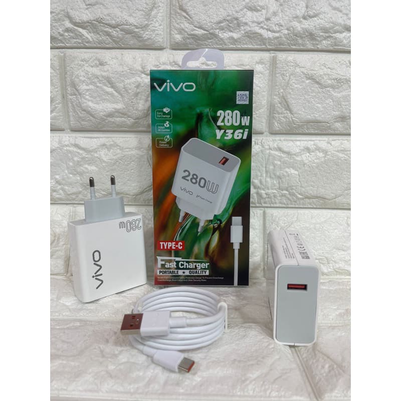Charger Casan Ori VIVO Y36i 280W Support FastCharging