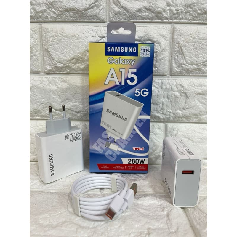 Charger Casan Ori Samsung Galaxy A15 5G 280W Support FastCharging