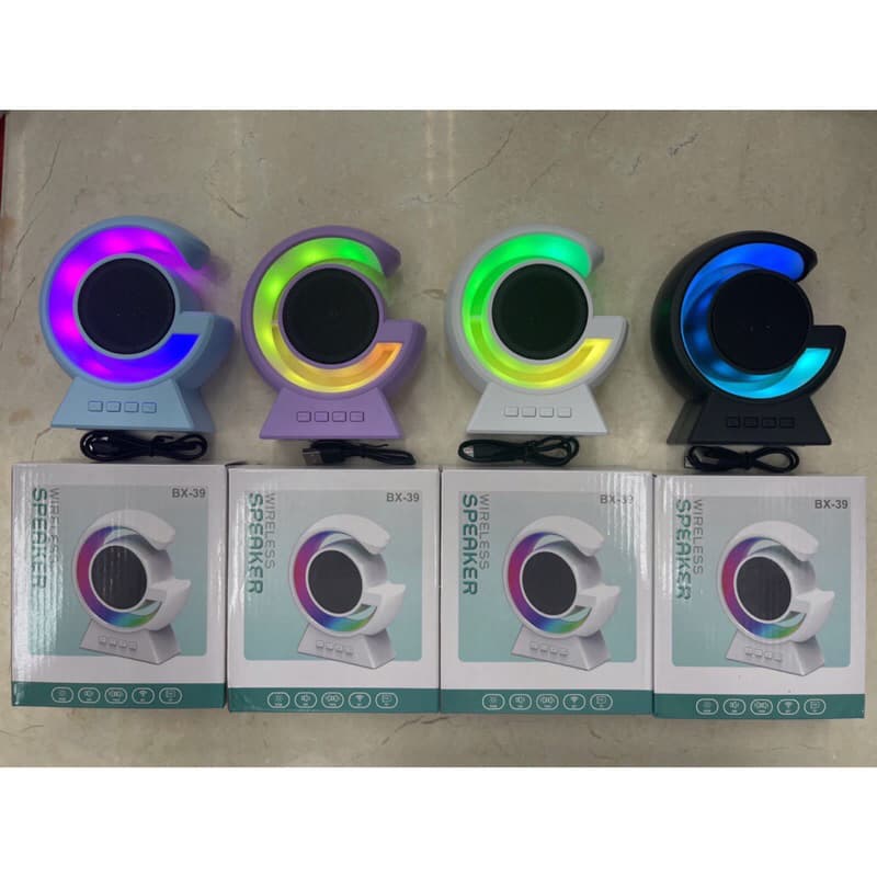 Speaker Bluetooth RGB Model G BX-39 Wireless Speaker TWS BX39