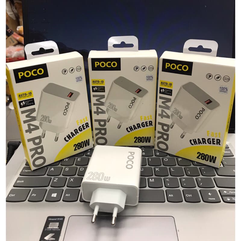 Batok Ori 100% POCO M4 PRO 280W Support FastCharging