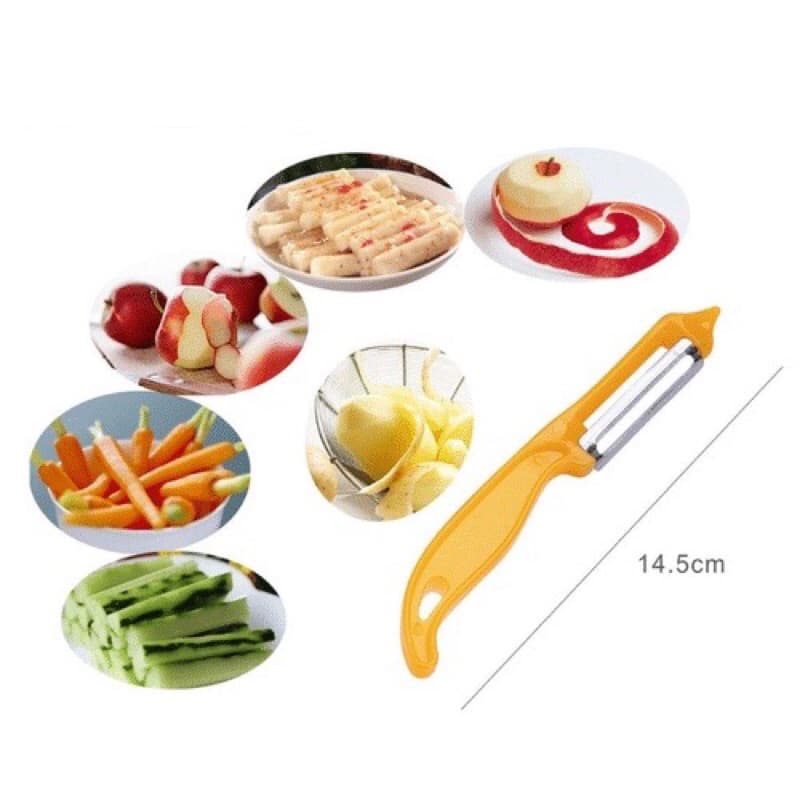 Pisau Kupas Buah Mini Stainless / Pengupas Kulit Buah dan Sayuran Serbaguna Murah