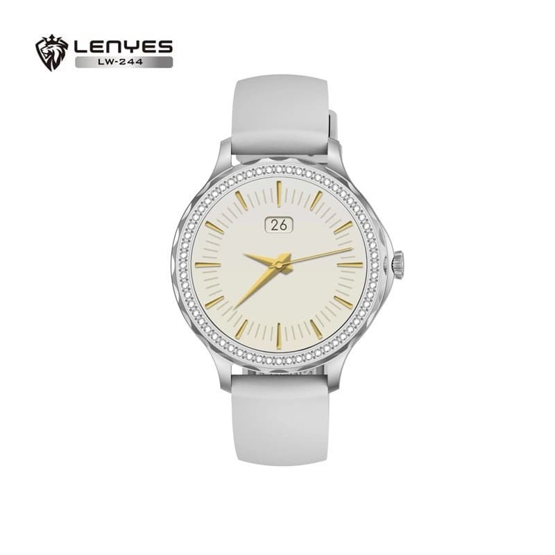 Lenyes LW244 1.2” Smart Watch Sport Health Monitoring Wireless Magnetik Smart Watch Touch Screen Jam Tangan LW244