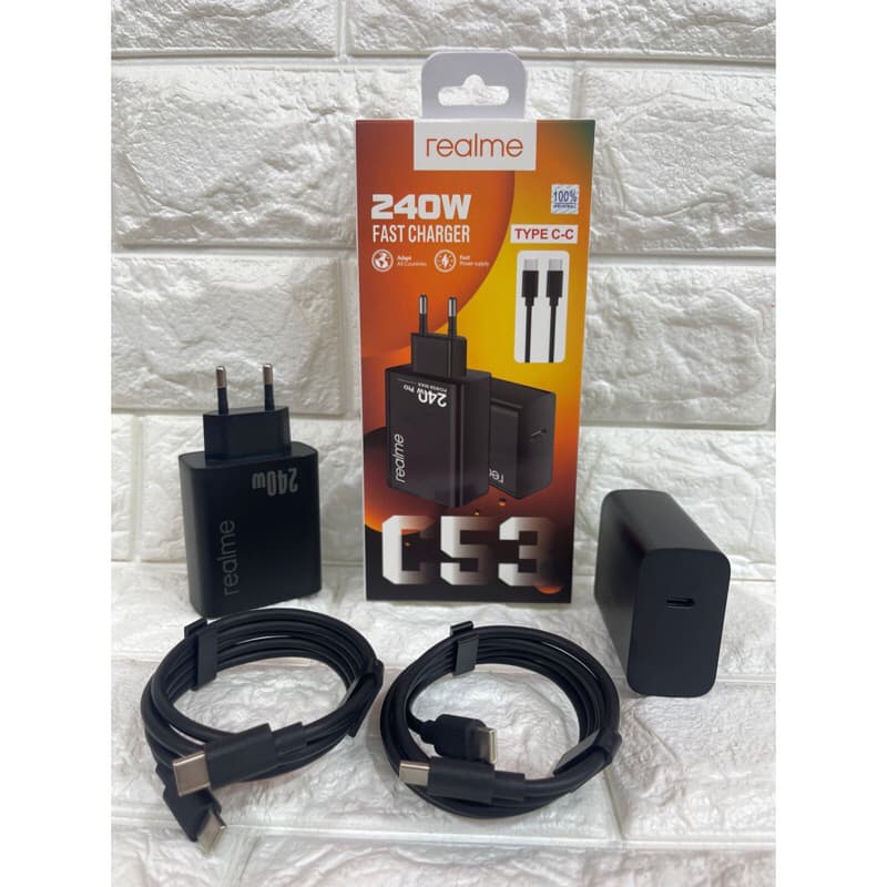 Charger Casan Ori Realme C53 240W Type-C to C Support FastCharging