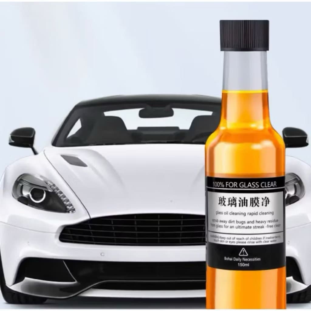 Cairan Pembersih Wiper Kaca Mobil Kilat 150ML Pembersih Jamur Car Glass Oil Film Remover