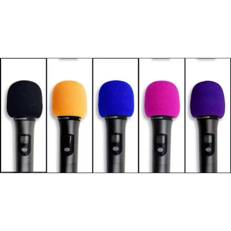 Busa Microphone Karaoke Caver Sarung Busa Mic Pelindung