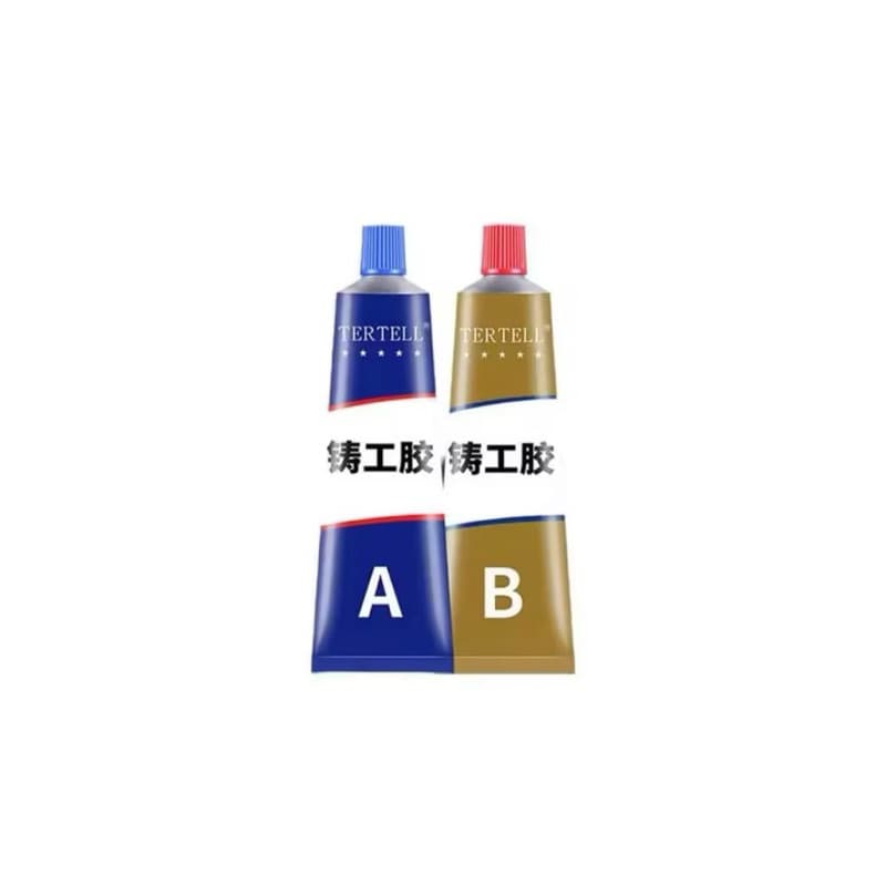 Lem Kastol Epoxy AB 20g Lem Kuat Penambal Besi Radiator Steel Metal Anti Bocor