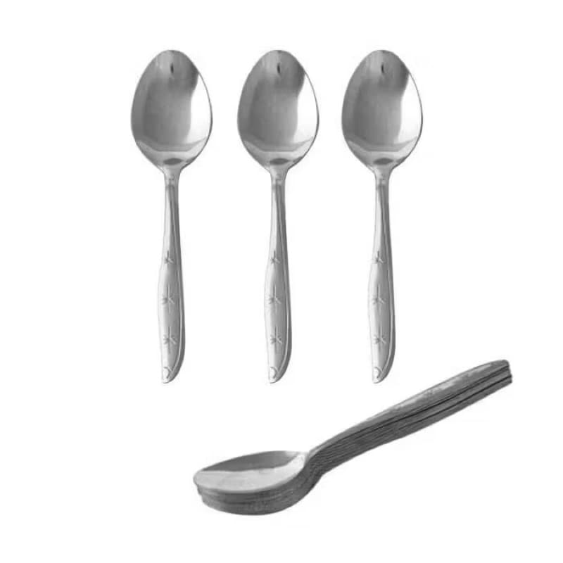 Sendok Makan Stainless 1 Lusin Sendok Garpu Makan Isi 12pcs Set Alat Makan