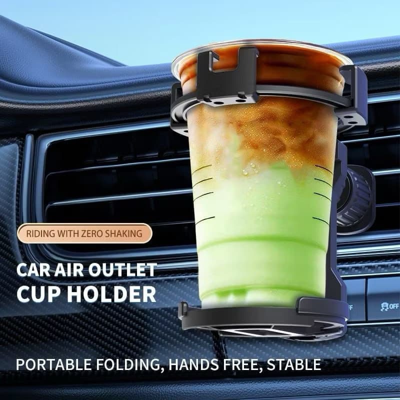 Holder Hp Mobil Ac 2in1 HD-71 Phone Cup Holder Universal Multifungsi