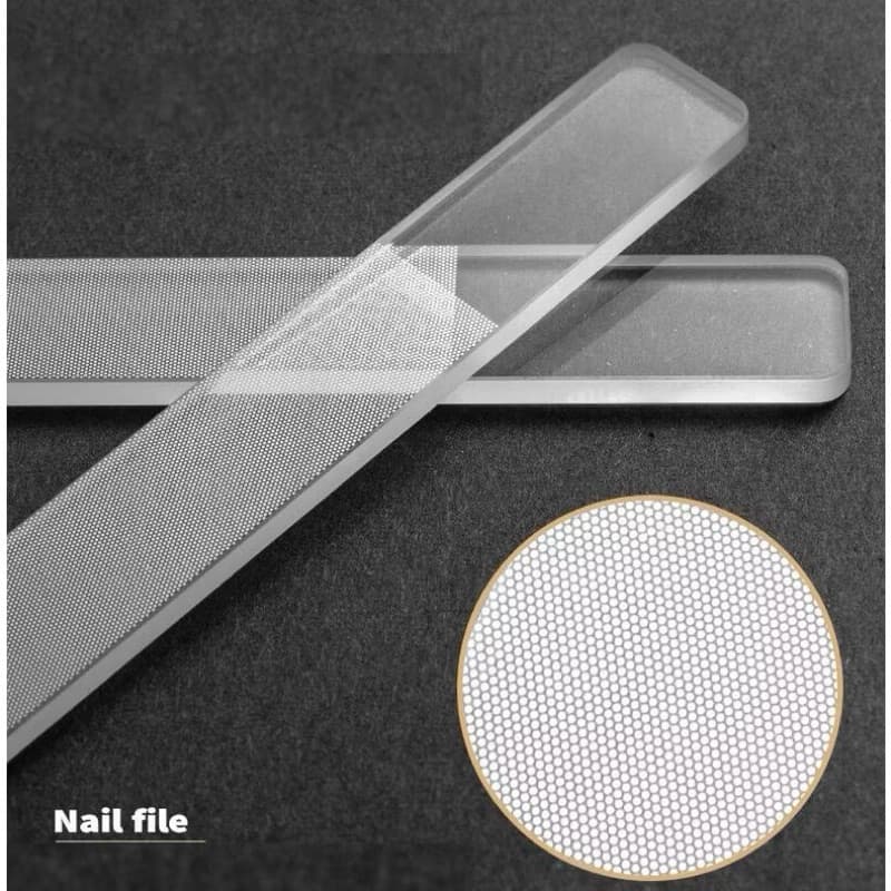 Pengkilap Kuku Nano Glass Alat Pengikir Kuku Nail File Manicure Pedicure
