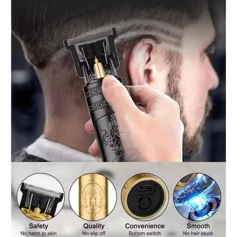Alat Cukur Naga Elektrik Cukuran Rambut Kumis Jenggot Elektrik Mesin Cukur Profesional Hair Clipper