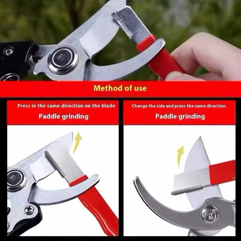 Asah Pisau Portable Pengasah Pisau Kecil Genggam Saku Pocket Sharpener Knife Serbaguna