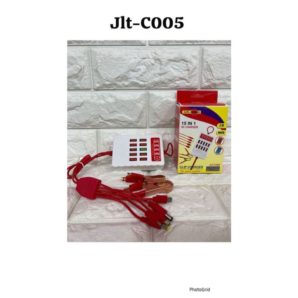 Charger Aki 5 in 1 10 USB Charger HP 5in1 10USB
