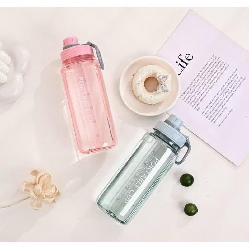 Botol Minum Olahraga 1 Liter BZ-223 Botol Minum Jumbo 1000ML Transparan BPA Free