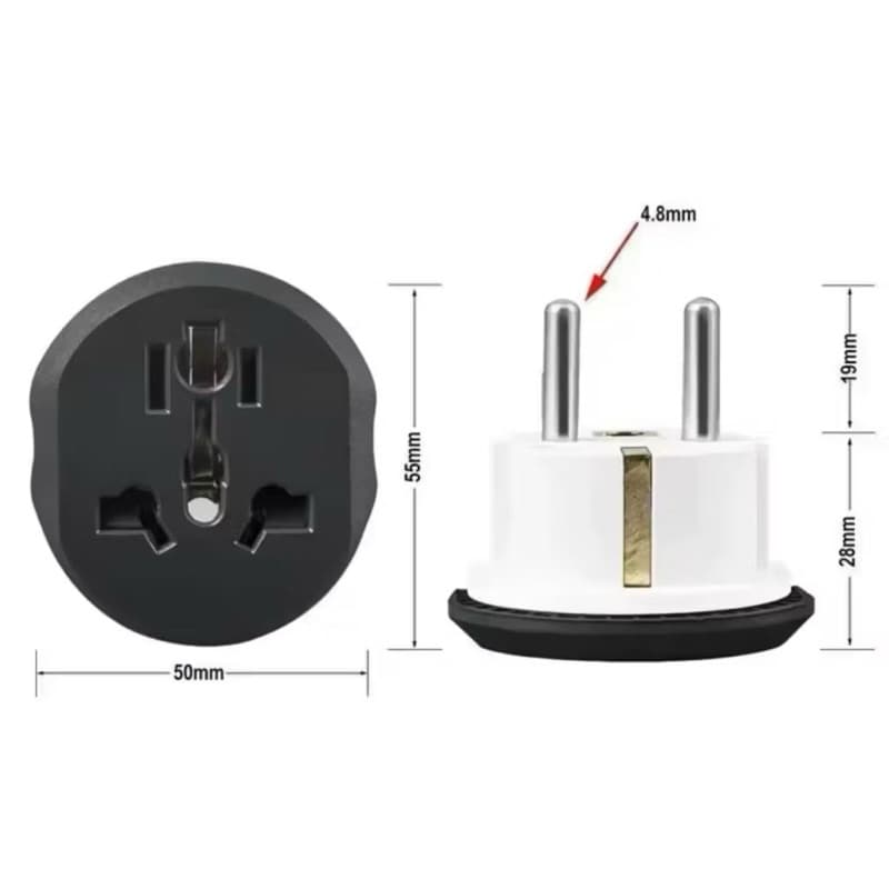 Over Steker Universal Travel Adaptor Sambungan Colokan Listrik Adapter Steker Socket Universal