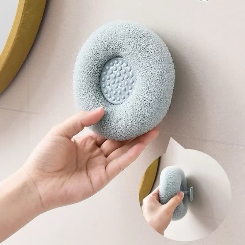 Spons Bola Mandi Pembersih Badan Daki Spons Bola Jaring Mandi Body Scrub