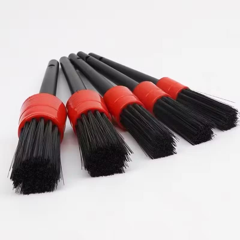 Kuas Detailing Set 5in1 Kuas Sikat Pembersih Sela Interior Mobil Detailing Brush Set
