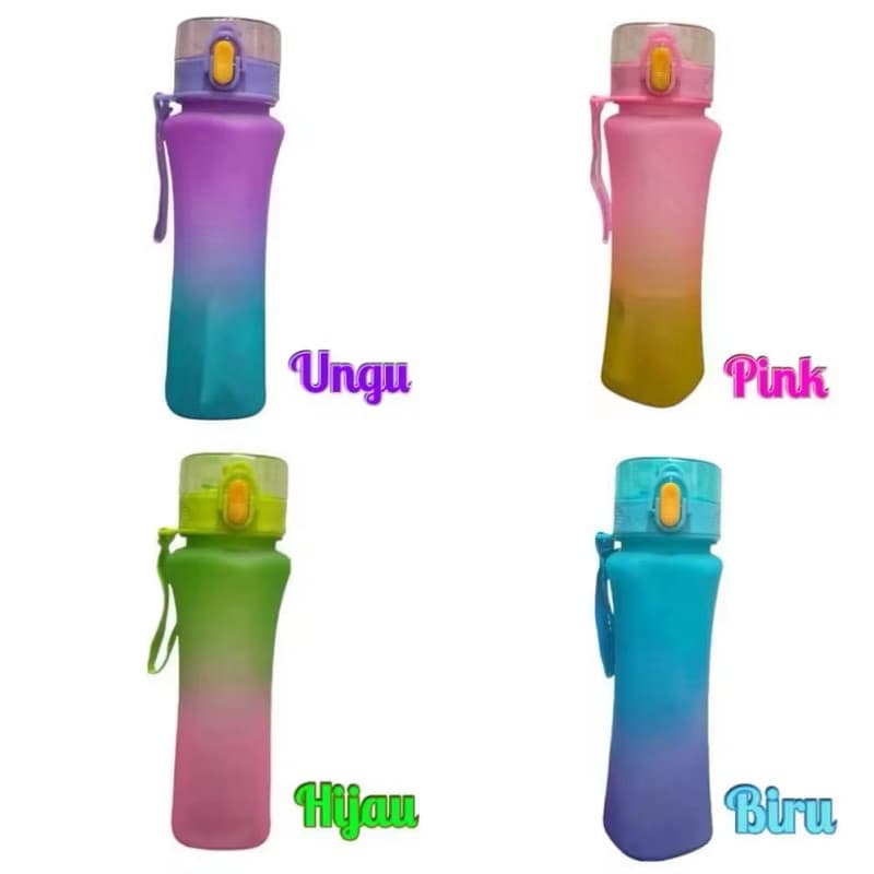 Botol Minum Gradasi BZ-107 Botol Minum 800ML Gradasi Free Stiker Lucu
