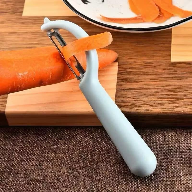 Alat Peeler Pengupas Kulit Buah Dan Sayur Wortel Timun  Sentengah Lingkaran Serbaguna