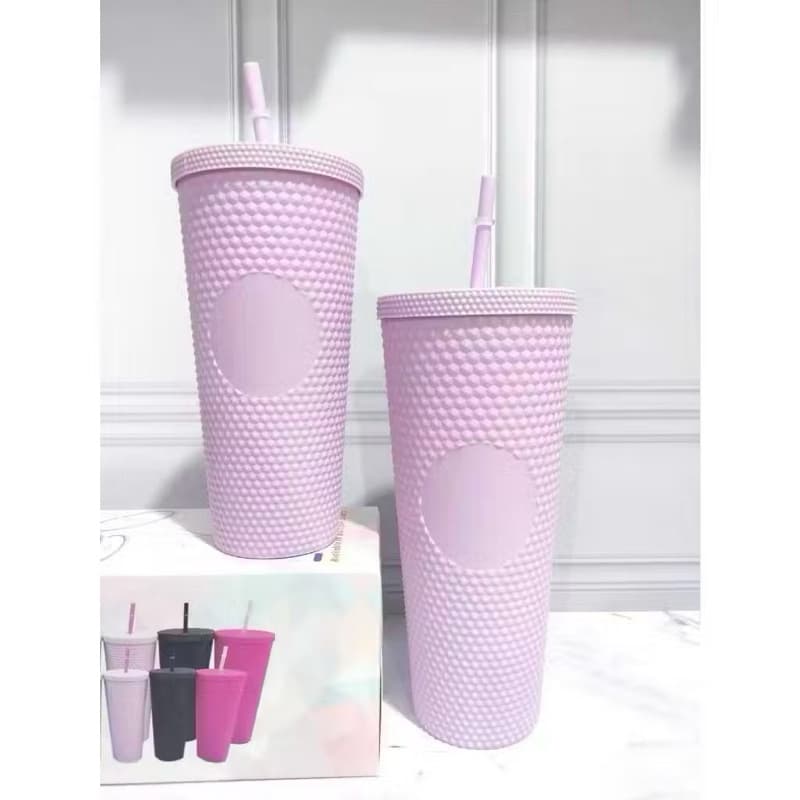 Tumbler Set 2in1 BZ-2351 Tumbler Minum Jerami Mug 750ML & 1100ML BPA Free