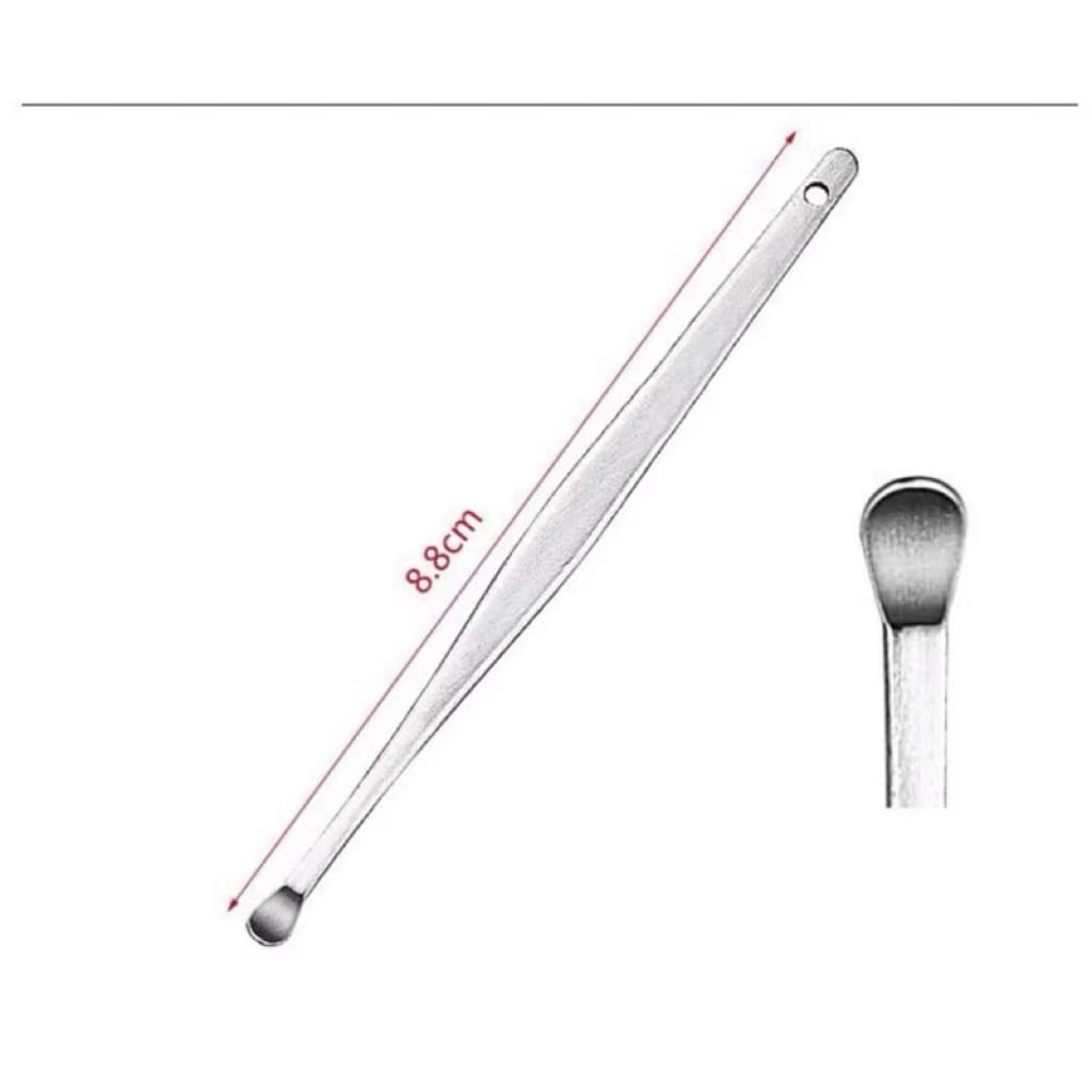 (GROSIRAN) Alat Pembersih Telinga 5in1 Stainless alat korek Kuping Ear wax