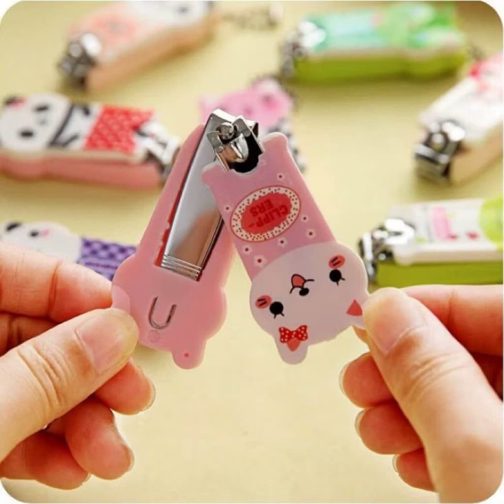 (GROSIRAN) Gunting Kuku Karakter Lucu Manicure Pedicure Gunting Kuku Mini Nail Clipper
