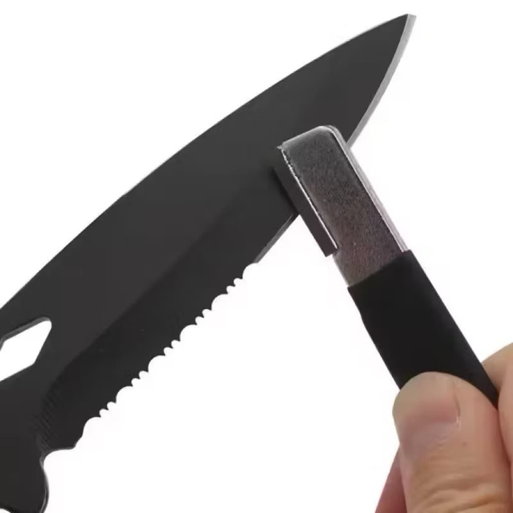 (GROSIRAN) Asah Pisau Portable Pengasah Pisau Kecil Genggam Saku Pocket Sharpener Knife Serbaguna