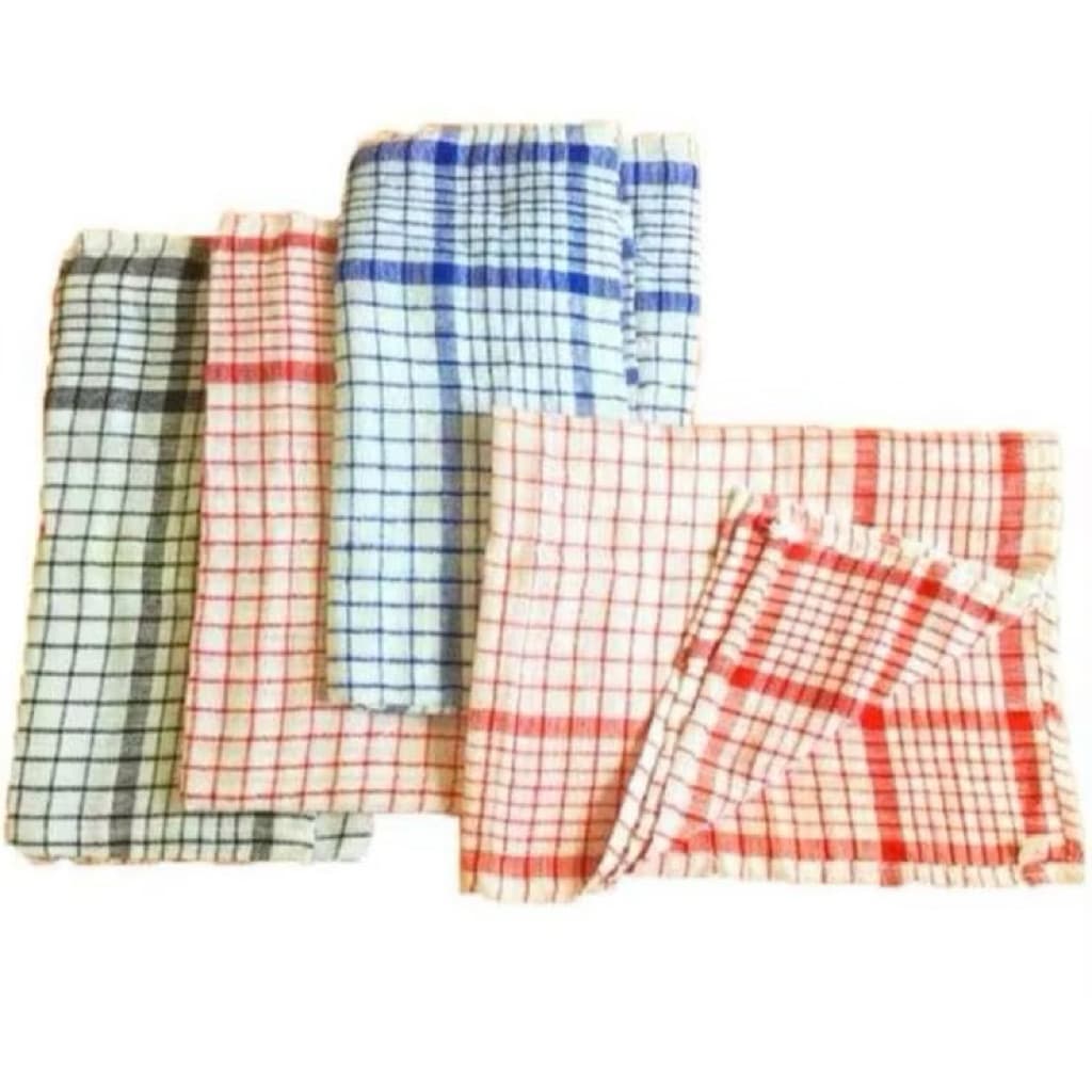 Kain Lap Dapur Topo Serbet Kain Lap Dapur Meja Piring Bentuk Kotak Lap Tangan Serbaguna