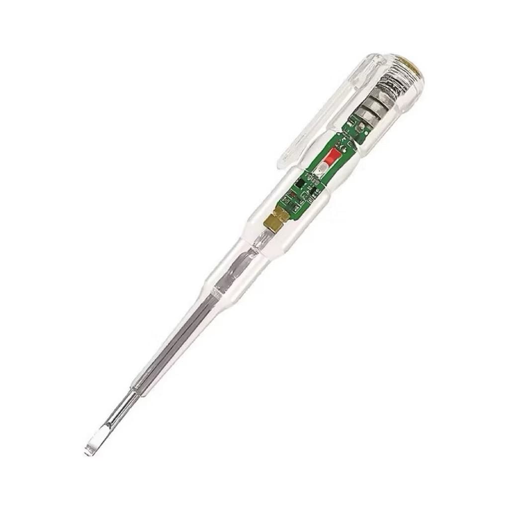 (GROSIRAN) Tespen Dual LED Obeng Tester Listrik With Indicator Test Pen Kabel Listrik