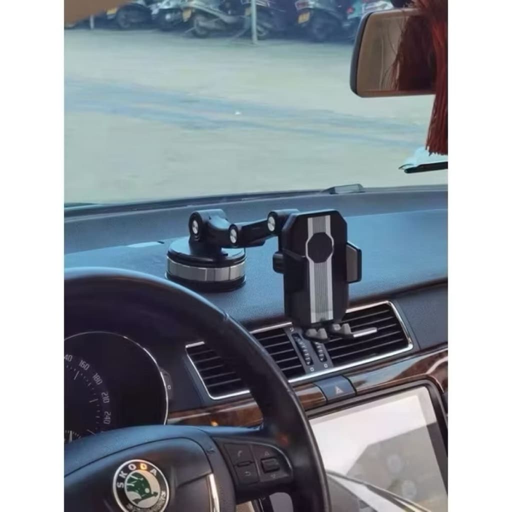 (GROSIRAN) Holder Mobil Headphone HD-61 Phone Holder Universal 4in1 Holder Hp Serbaguna 360° HD61